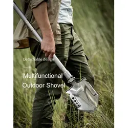 بیل کمپینگ نیچرهایک مدل Multifunctional Outdoor Shovel