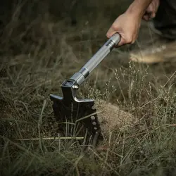 بیل کمپینگ نیچرهایک مدل Multifunctional Outdoor Shovel
