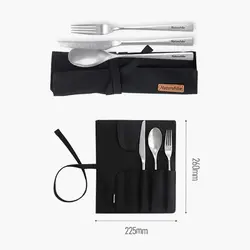 ست کارد و چنگال نیچرهایک مدل Stainless Steel Retro