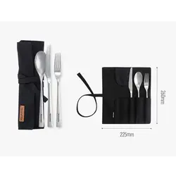 ست کارد و چنگال نیچرهایک مدل Stainless Steel Retro