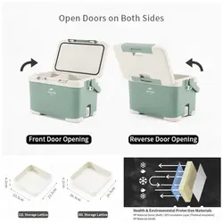 یخدان مسافرتی 30 لیتری نیچرهایک مدل LINGYU PP Cooler Box