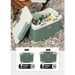 یخدان مسافرتی 30 لیتری نیچرهایک مدل LINGYU PP Cooler Box