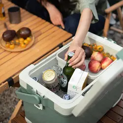 یخدان مسافرتی 30 لیتری نیچرهایک مدل LINGYU PP Cooler Box