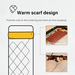 کیسه خواب کمپینگ الیاف نیچرهایک مدل Autumn Maple R150