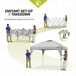 سایه بان کمپینگ اتوماتیک Core مدل Instant Canopy 10ft x 10ft