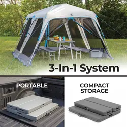 میز و صندلی تاشو کمپینگ Core مدل 6Foot 3-in-1 Combo