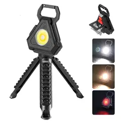 چراغ تاکتیکال کمپینگ توبیز مدل COB Keychain Light CPL-18 همراه با سه‌پایه