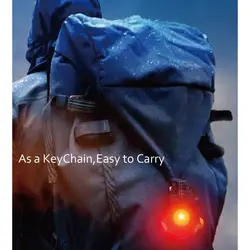 چراغ تاکتیکال کمپینگ توبیز مدل COB Keychain Light CPL-18 همراه با سه‌پایه