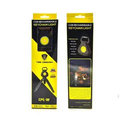 چراغ تاکتیکال کمپینگ توبیز مدل COB Keychain Light CPL-18 همراه با سه‌پایه