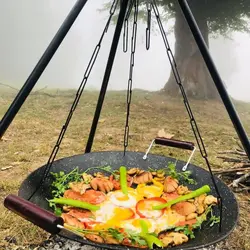 ساج کمپینگ پایه دار ساج وک مدل تخت