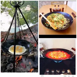 مجموعه ساج کمپینگ به همراه سه پایه ساج وک