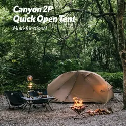 چادر کوهنوردی 2 نفره نیچرهایک مدل Popup Canyon