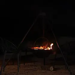 آتشدان آویز کمپینگ ساج وک مدل آدروک پک کامل