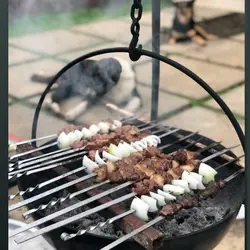 آتشدان آویز کمپینگ ساج وک مدل آدروک پک اقتصادی