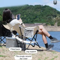صندلی تاشو کمپینگ کانتوس مدل Folding Moon Chair