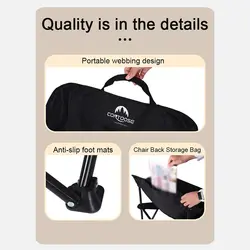 صندلی تاشو کمپینگ کانتوس مدل Folding Moon Chair