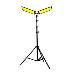 چراغ کمپینگ 2 پر دو رنگ کانپکس مدل FR-28 COB RF با سه پایه