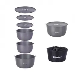 ست ظروف کمپینگ کینگ کمپ مدل Climber IIII KP3913