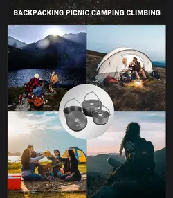 ست ظروف کمپینگ کینگ کمپ مدل Climber IIII KP3913