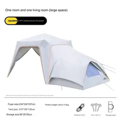 چادر و سایه بان اتوماتیک 4 نفره کانتوس مدل Tunnel