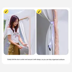 چادر و سایه بان اتوماتیک 4 نفره کانتوس مدل Tunnel