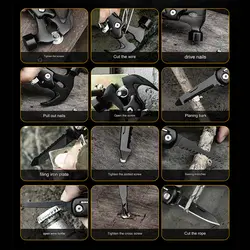 ابزار چندکاره کمپینگ Topwell مدل 23A-H