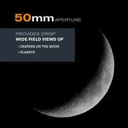 تلسکوپ شکستی سلسترون 50 میلی‌متری مدل PowerSeeker 50 AZ