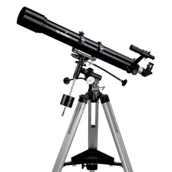 تلسکوپ ۹۰ میلی‌متری اسکای‌واچر با پایه استیل