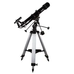 تلسکوپ ۹۰ میلی‌متری اسکای‌واچر با پایه استیل