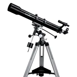 تلسکوپ ۹۰ میلی‌متری اسکای‌واچر با پایه استیل