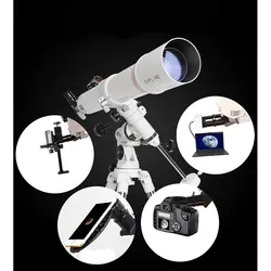 تلسکوپ شکستی اکسپلور ساینتیفیک 80 میلیمتری مدل FirstLight همراه بامقرEQ3