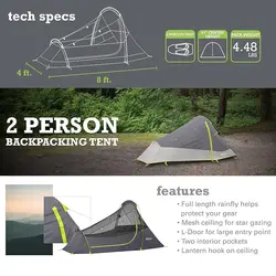 چادر کوهنوردی دو نفره Outdoor مدل Backpacking Tent
