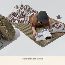 زیرانداز آکاردئونی تک نفره موبی گاردن مدل NT Egg Crate