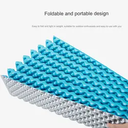 زیرانداز آکاردئونی تک نفره موبی گاردن مدل NT Egg Crate