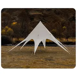 سایه‌بان ستاره ای کمپینگ Mountainhiker مدل Swallowtail Canopy