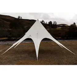 سایه‌بان ستاره ای کمپینگ Mountainhiker مدل Swallowtail Canopy
