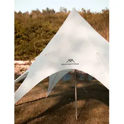سایه‌بان ستاره ای کمپینگ Mountainhiker مدل Swallowtail Canopy