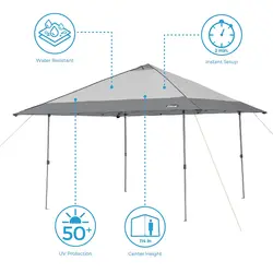سایه‌بان کمپینگ اتوماتیک Core مدل Instant Canopy 13ft x 13ft