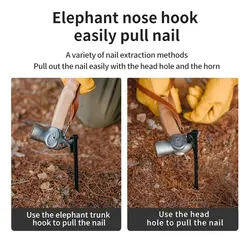 چکش کمپینگ چندکاره نیچرهایک مدل Elephant Shape