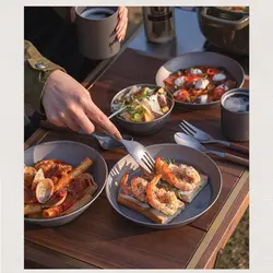 چنگال غذاخوری نیچرهایک مدل Stainless Steel