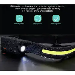 هدلامپ کوهنوردی سنسور دار و ضد آب مدل W689-3