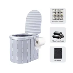 توالت سفری تاشو مدل Folding Toilet