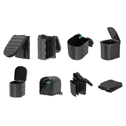 توالت سفری تاشو مدل Folding Toilet