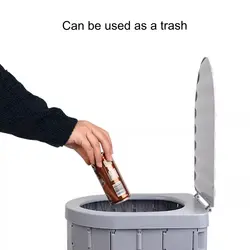 توالت سفری تاشو مدل Folding Toilet