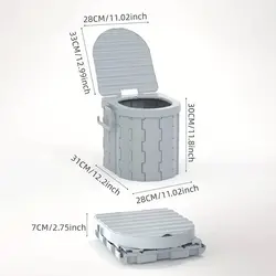 توالت سفری تاشو مدل Folding Toilet