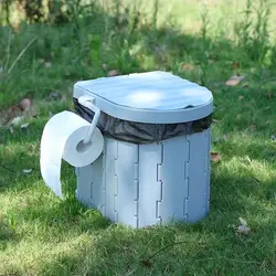 توالت سفری تاشو مدل Folding Toilet