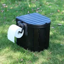 توالت سفری تاشو مدل Folding Toilet