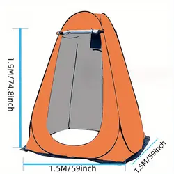 چادر صحرایی حمام و دستشویی توبیز مدل 1.5M 2WD