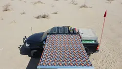 سایه‌بان کمپینگ بغل خودرو مجیکمپ مدل ساده