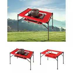 میز باربیکیو کمپینگ کینگ کمپ مدل BBQ KC1911